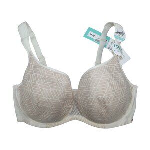 Dorina Leila Spacer-Cup Patterned Lace Underwire Support Women's Bra NWT